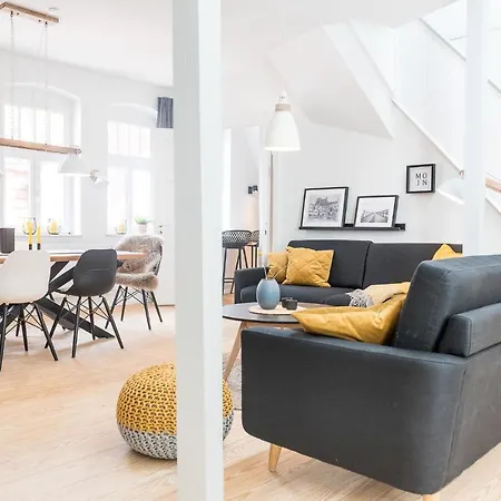 Fewo1846 - Flensburg68 - Komfortable Maisonettewohnung Fuer 6 Personen Mit Dachbalkon Im 4 Og