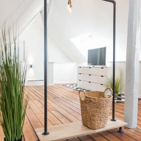 Fewo1846 - Flensburg68 - Komfortable Maisonettewohnung Fuer 6 Personen Mit Dachbalkon Im 4 Og Apartament