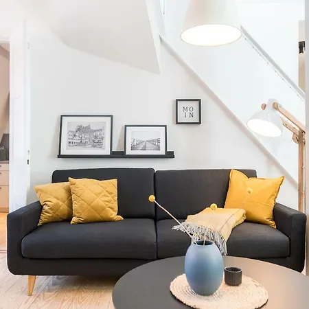 Fewo1846 - Flensburg68 - Komfortable Maisonettewohnung Fuer 6 Personen Mit Dachbalkon Im 4 Og * Flensburg