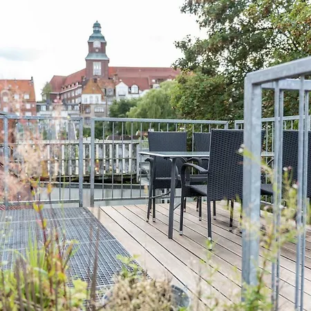 Fewo1846 - Flensburg68 - Komfortable Maisonettewohnung Fuer 6 Personen Mit Dachbalkon Im 4 Og Apartmán